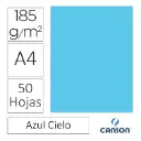 CARTULINA CANSON IRIS A4 AZUL CIELO