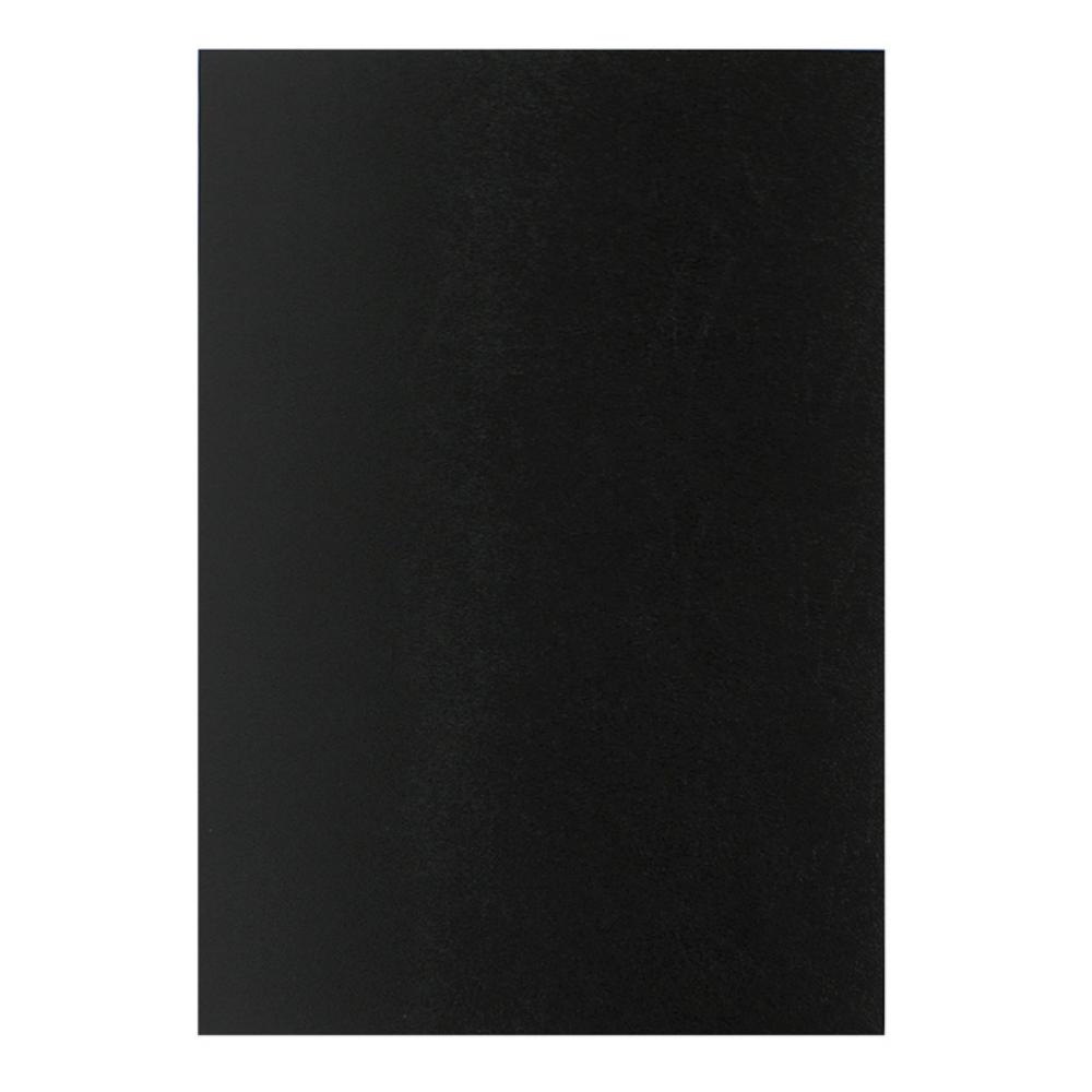 CUBIERTA A4 NEGRA OPACA 800MICRAS PP 50UD