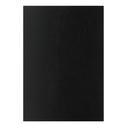 CUBIERTA A4 NEGRA OPACA 800MICRAS PP 50UD