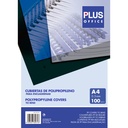 CUBIERTA DE ENCUADERNAR A4 HIELO 500 MICRAS 100 UDS YOSAN