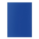 CUBIERTA ENCUADERNAR A4 PP OPACO 800 MICRAS AZUL PACK 50 UDS