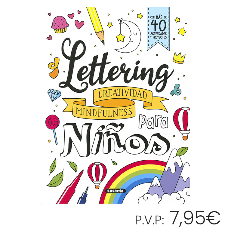 LIBRO SUSAETA LETTERING PARA NIÑOS