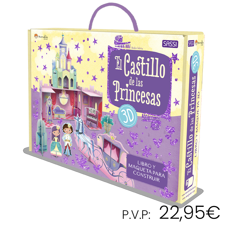 LIBRO+PUZZLE MANOLITO EL CASTILLO DE LAS PRINCESAS 3D 
