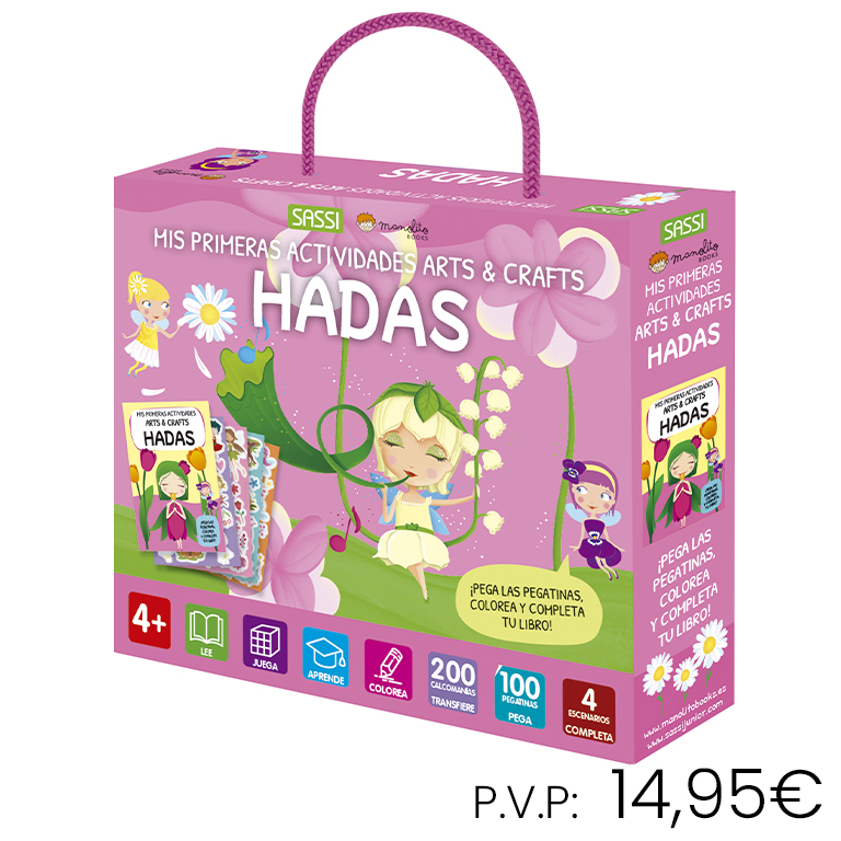 LIBRO+PUZZLE MANOLITO HADAS