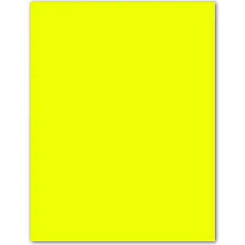 CARTULINA FLUORESCENTE SADIPAL 50×65CM AMARILLO 250gr