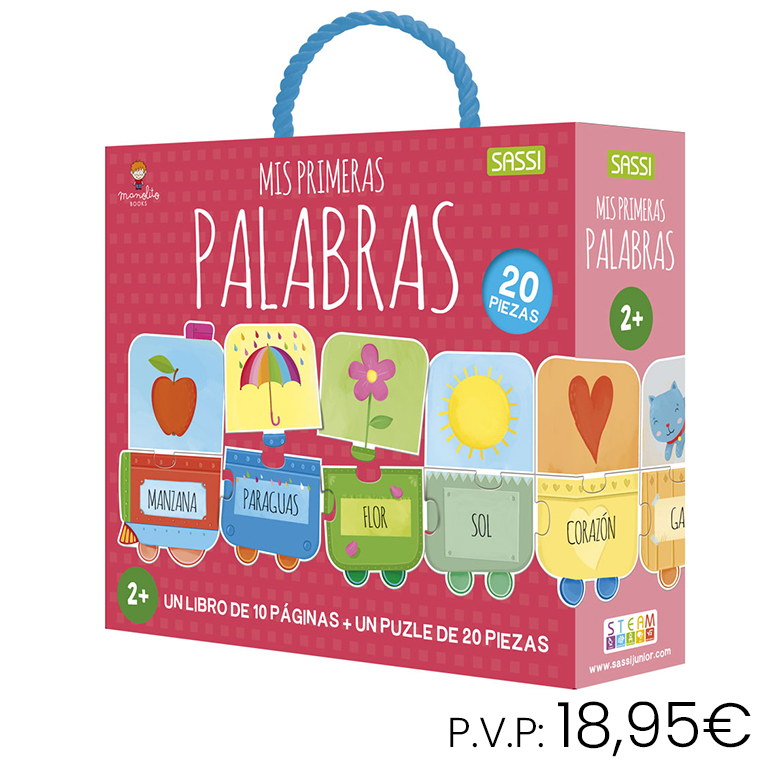 LIBRO+PUZZLE MANOLITO MIS PRIMERAS PALABRAS