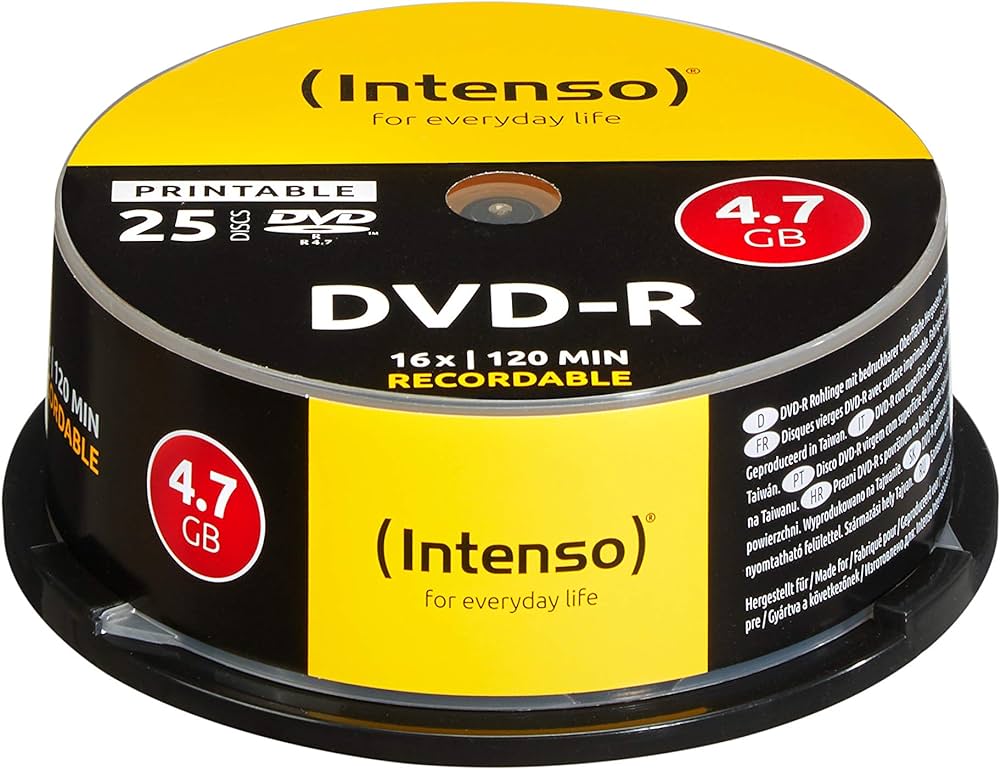 DVD-R MEDIARANGE 16X 4.7GB 25 PCS