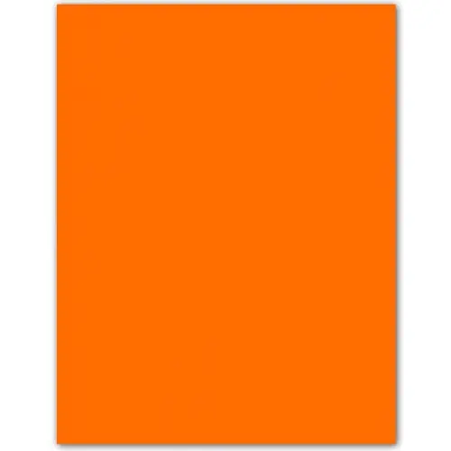 CARTULINA FLUORESCENTE SADIPAL 50×65CM NARANJA 250gr