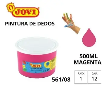 PINTURA DEDO JOVI 500ML MAGENTA