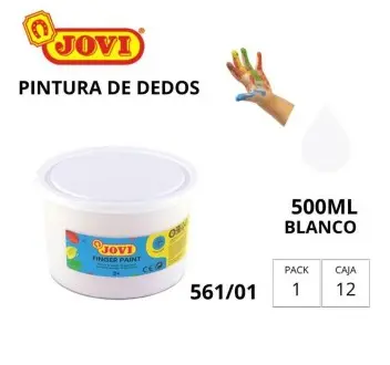 PINTURA DEDOS JOVI 500CC BLANCO