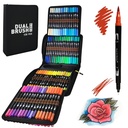 ROTULADORES LETTERING DOBLE PUNTA RAYLU PAPER ESTUCHE 120 UNIDADES