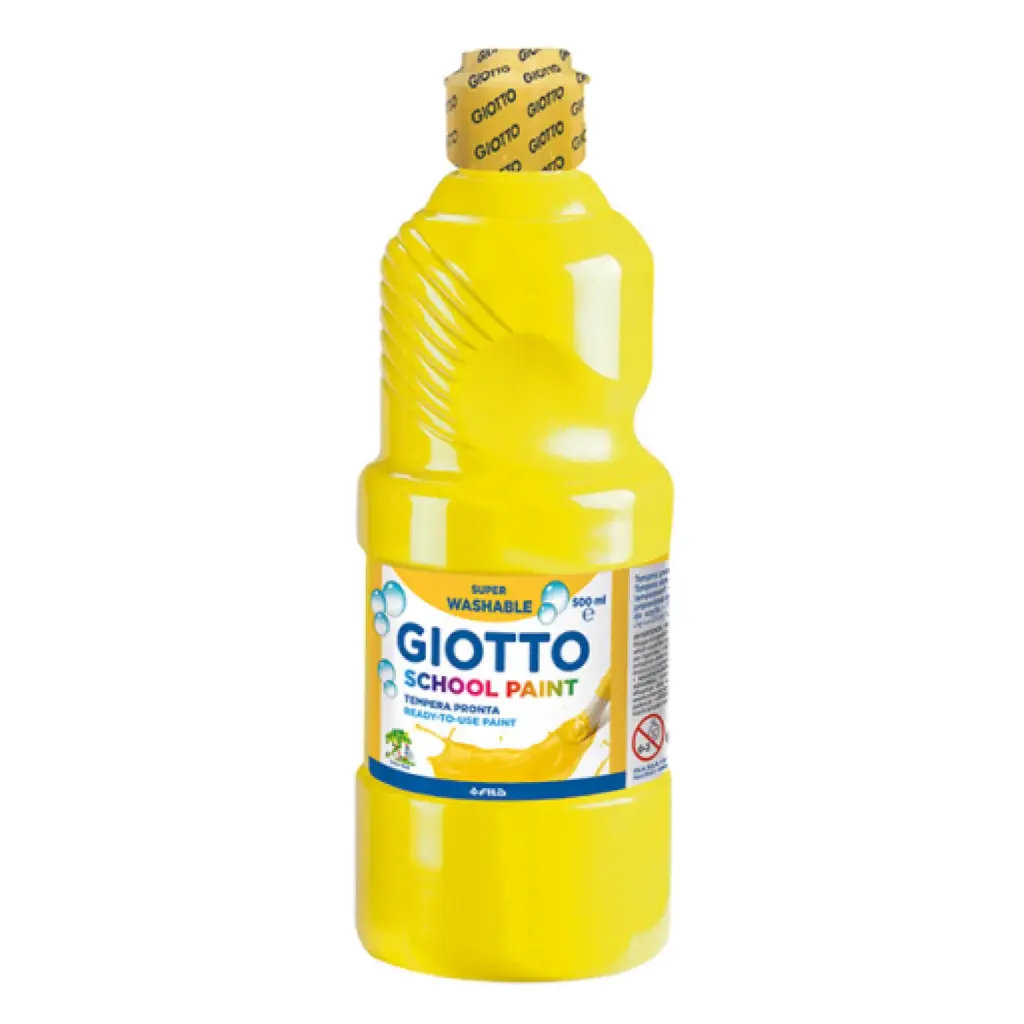 TÉMPERA GIOTTO 500GR AMARILLO