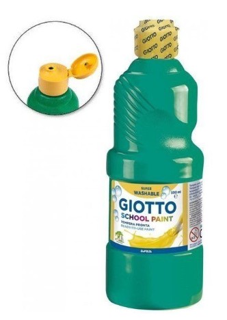 TÉMPERA GIOTTO 500GR VERDE OSCURO