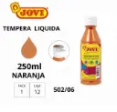 TEMPERA JOVI 250GR NARANJA 