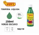 TEMPERA JOVI 250GR VERDE OSCURO 