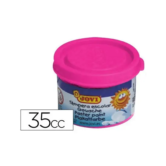 TÉMPERA JOVI ESCOLAR 35CC MAGENTA