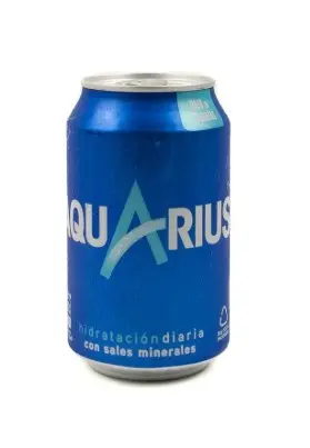 REFRESCO AQUARIUS BOTE 330CC