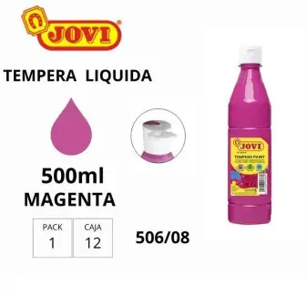 TÉMPERA JOVI 500GR MAGENTA