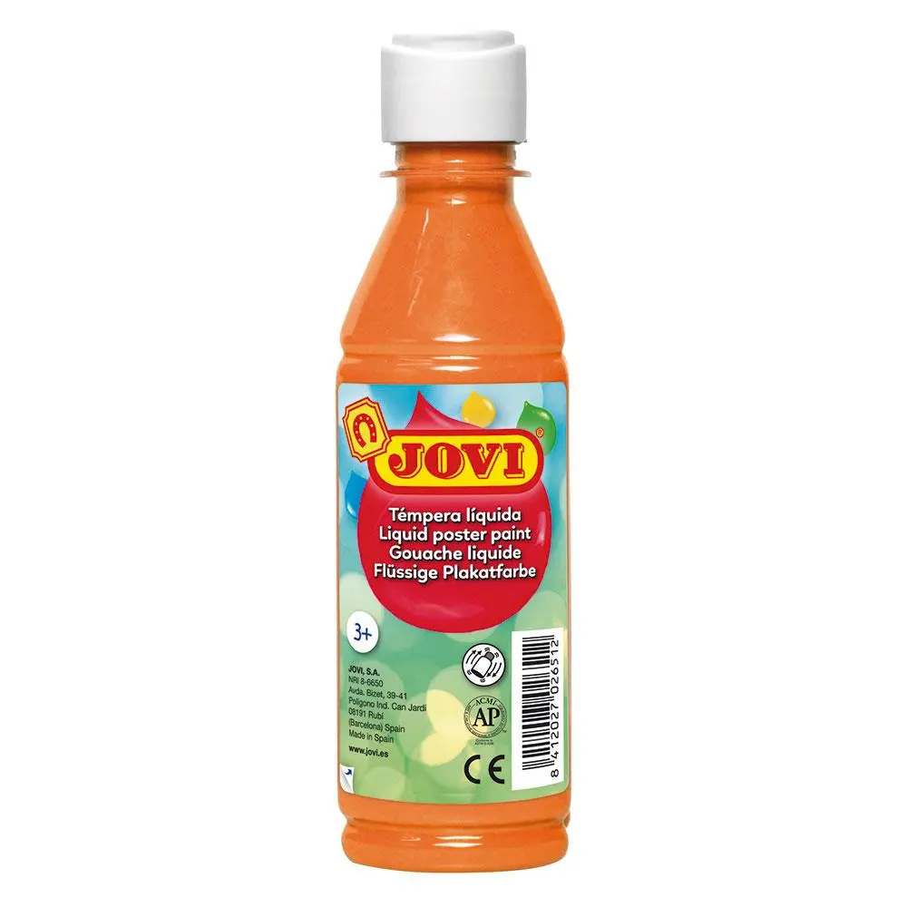 TÉMPERA JOVI 500GR NARANJA