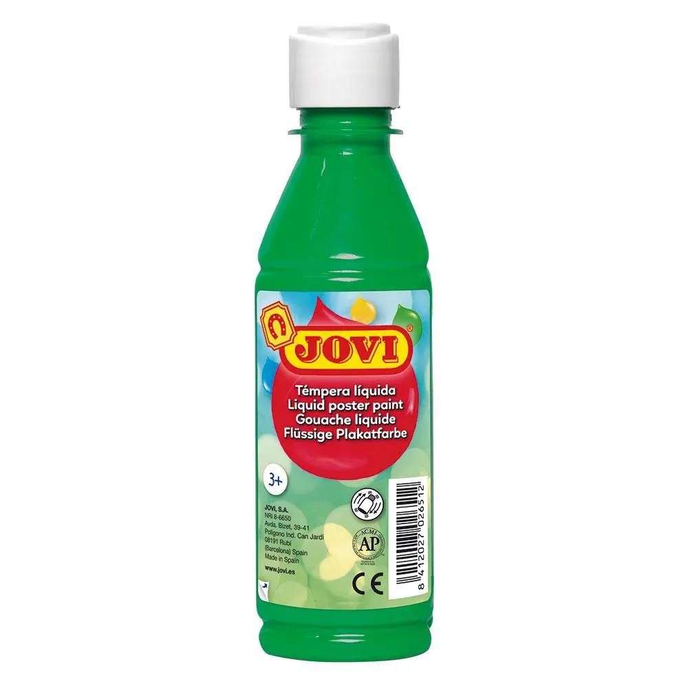 TÉMPERA JOVI 500GR VERDE MEDIO