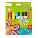 TEMPERA SOLIDA APLI FLUOR 6GR 6 UNIDADES