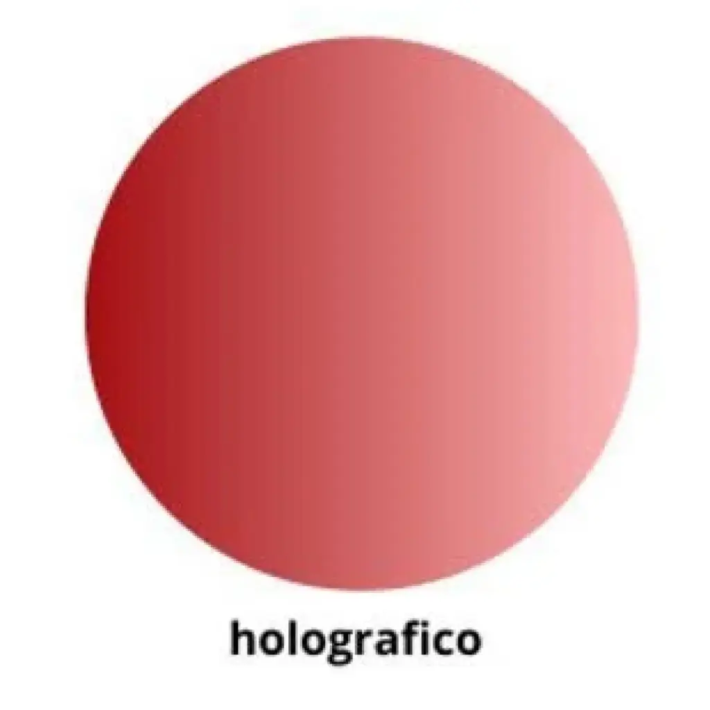 GOMETS CÍRCULO GRANDE Ø 21 MM HOLOGRÁFICO ROJO