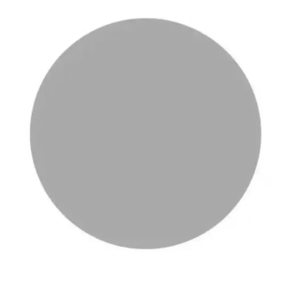GOMETS CÍRCULO GRANDE Ø 21 MM METAL PLATA