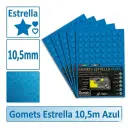 GOMETS ESTRELLA Ø 10,5 MM AZUL