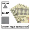 GOMETS TRIANGULO PEQUEÑO Ø 10,5 MM GRIS