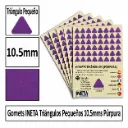 GOMETS TRIANGULO PEQUEÑO Ø 10,5 MM PURPURA