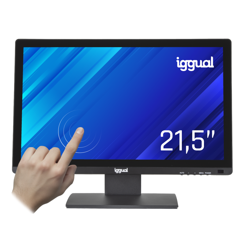 MONITOR TÁCTIL CAPACITIVO IGGUAL 21,5" FHD 16:9 – MTL21PX