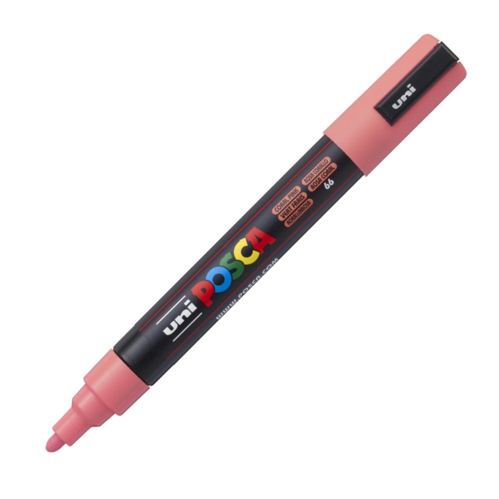ROTULADOR POSCA PC-5M ROSA CORAL