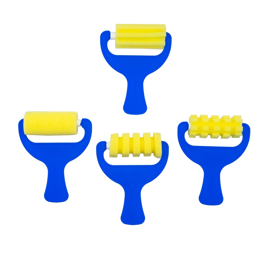 RODILLO ESPONJA SET 4 UDS
