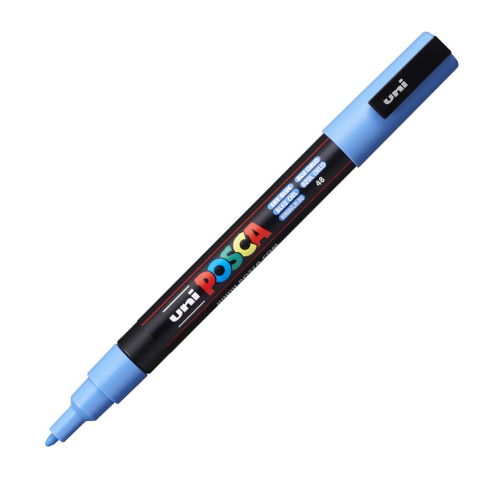 ROTULADOR POSCA PC-3M AZUL CIELO