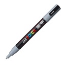 ROTULADOR POSCA PC-3M GRIS