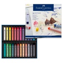 TIZA PASTEL FABER-CASTELL ESTUCHE 24 COLORES SURTIDOS