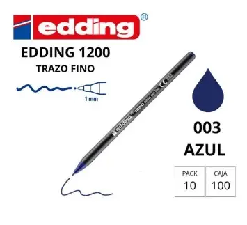 ROTULADOR EDDING 1200 AZUL