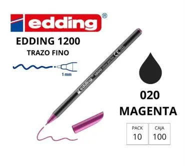ROTULADOR EDDING 1200 MAGENTA