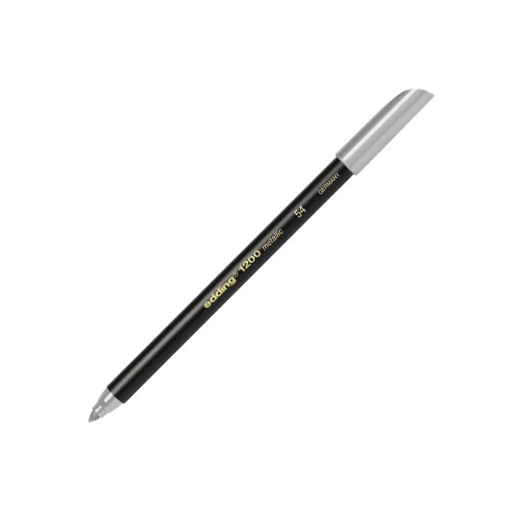 ROTULADOR EDDING 1200 PLATA