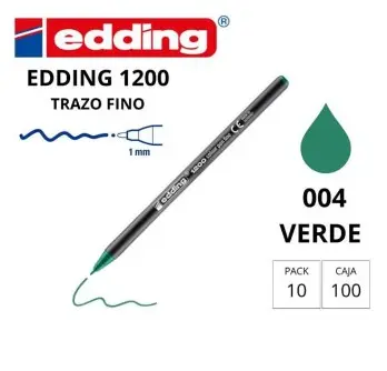 ROTULADOR EDDING 1200 VERDE