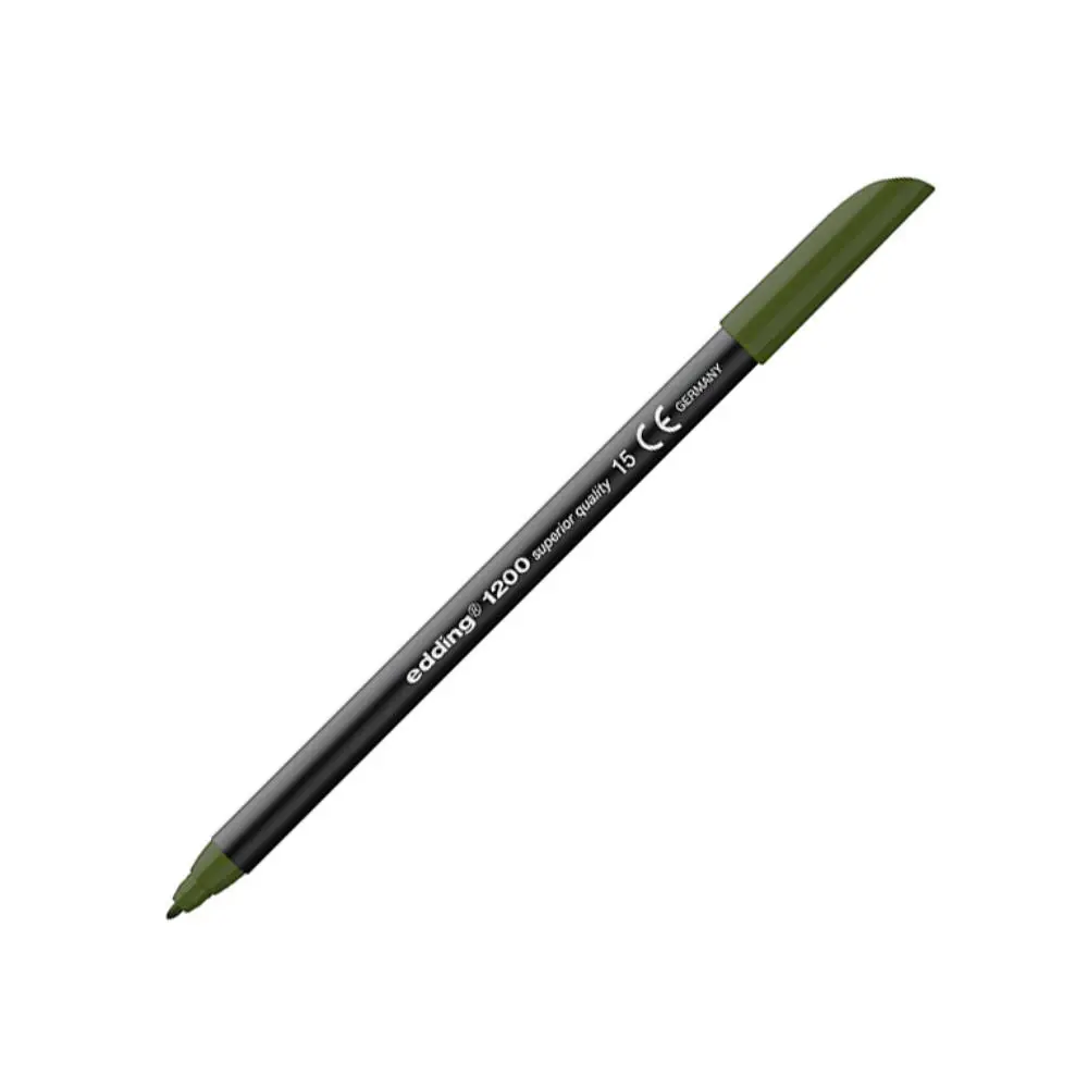 ROTULADOR EDDING 1200 VERDE OLIVA