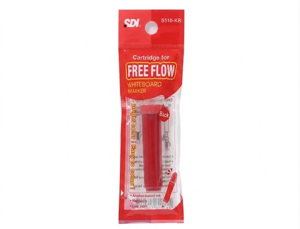RECAMBIO ROJO ROTULADOR FREE FLOW