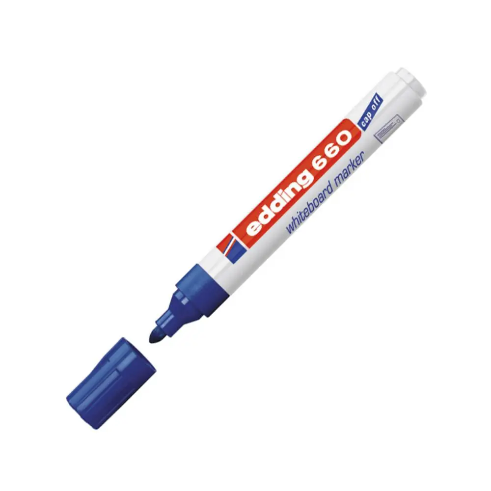 ROTULADOR EDDING PIZARRA BLANCA 660 AZUL