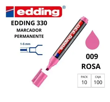 ROTULADOR EDDING PERMANENTE 330 ROSA