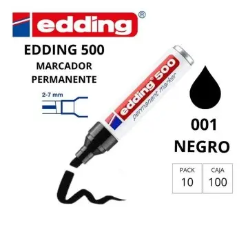 ROTULADOR EDDING PERMANENTE 500 NEGRO