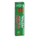 LAPICES ALPINO UNICOLOR NARANJA 12 UNIDADES