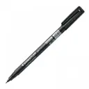 ROTULADOR STAEDTLER LUMOCOLOR PERMANENTE 313-9 NEGRO PUNTA SUPERFINA
