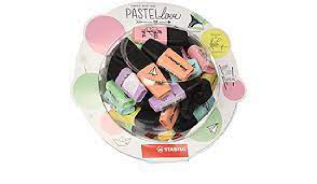 FLUORESCENTE STABILO MINI PASTEL