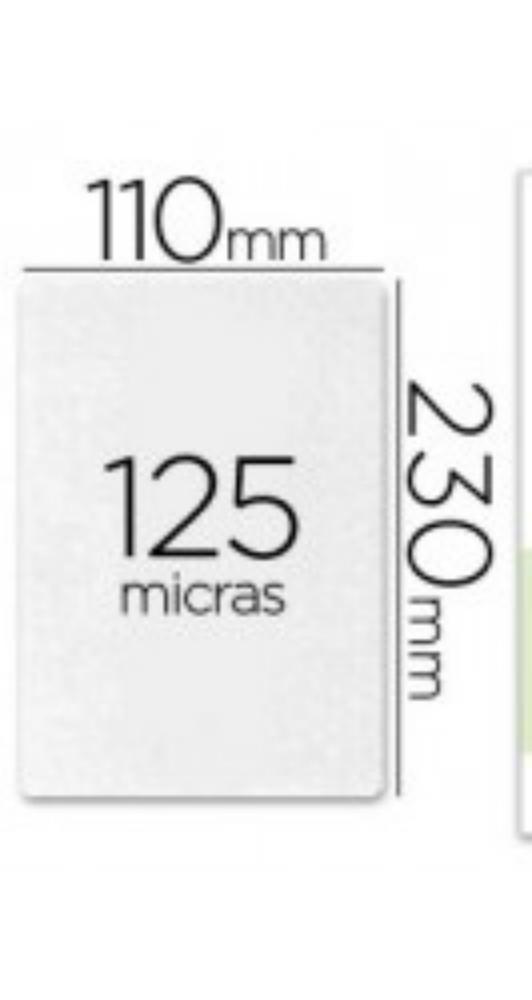 FUNDA MK PLASTIFICAR CARNET 110X220