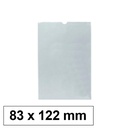 FUNDA PORTACARNET  PVC 150 MICRAS 80X120MM